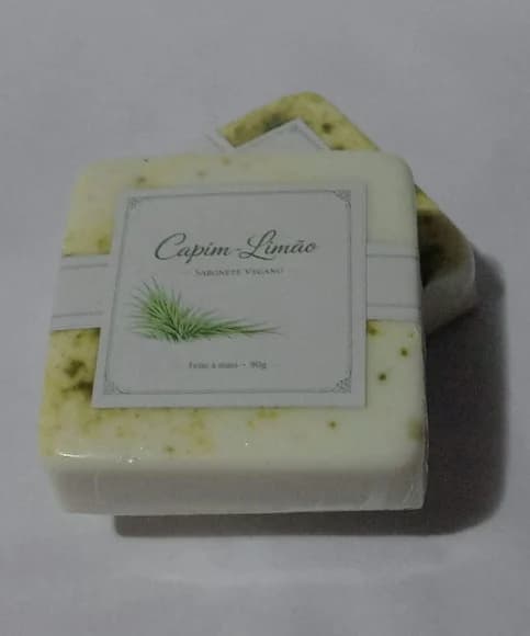 Sabonete Vegano Luxo - Capim Limão