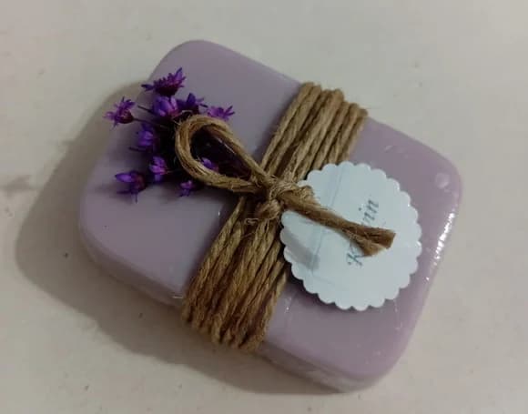 Sabonete Vegano Lavanda 55 Gramas