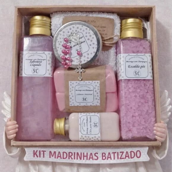 Caixa Presente Madrinhas - 1 Kit - Cores Diversas