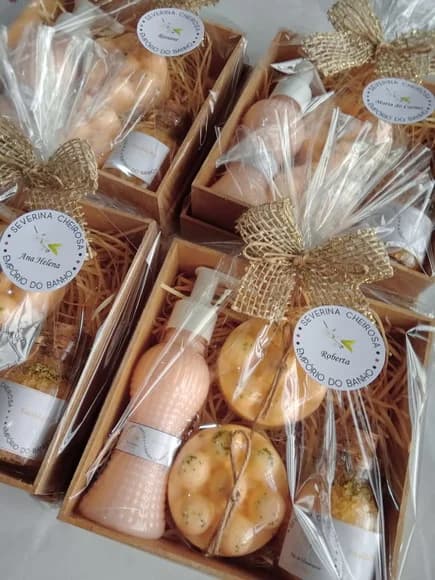 Kit Spa Rustico - Ervas e Flores - Flor de Laranjeira