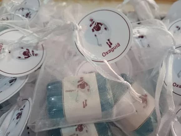 Sabonete dos Orixás - Organza e Tag