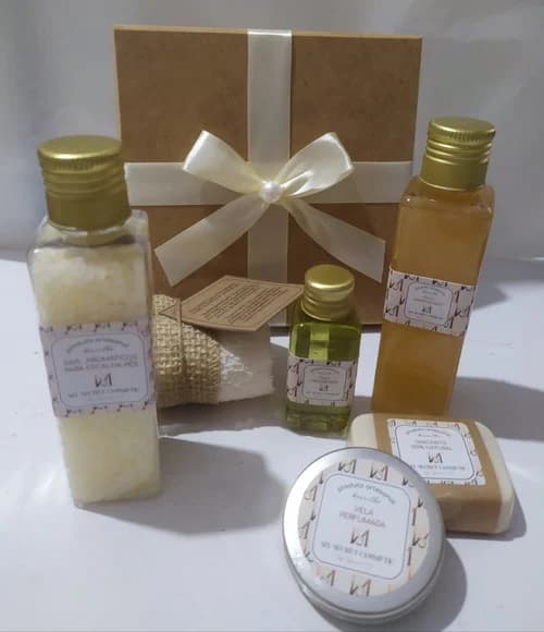 Kit Vegano Artesanal Spa Doce I