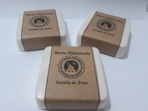 Sabonete de Farinha de Arroz - Grande