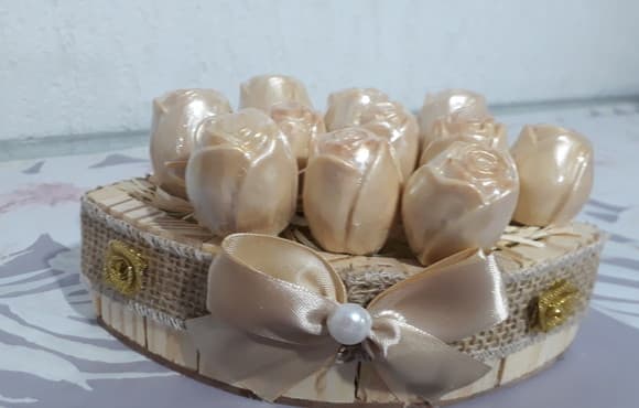 Topiara de Sabonete- Bouquet com 11 Rosas