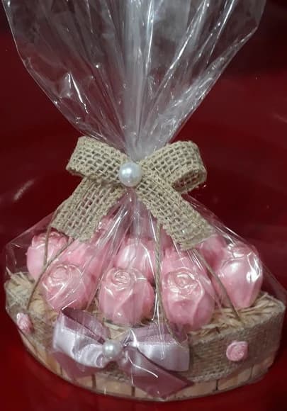 Topiara de Sabonete- Bouquet com 11 Rosas