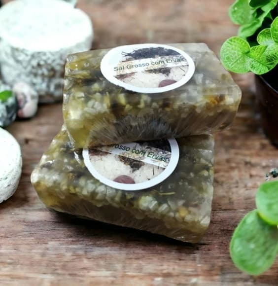 Sal Grosso com Ervas - 100% Natural