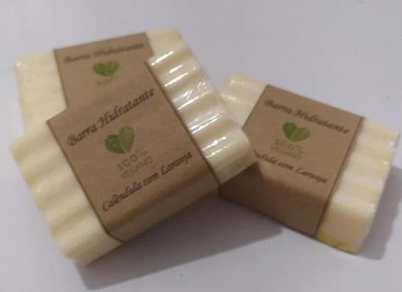 Sabonete Vegano de Calêndula com Laranja
