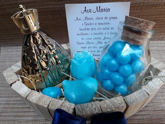 Batizado Kit Nossa Senhora Aparecida Presente