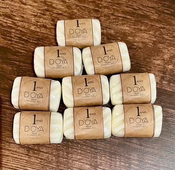 Mini Sabonetes Personalizado para fresta eventos ou pousadas