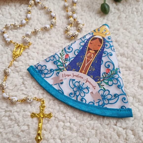 Porta Terço Personalizado Lembrancinha Religiosa