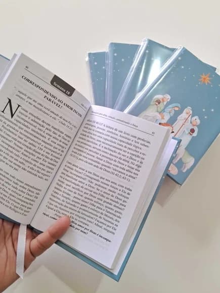 Livro Devocional para Lembrancinha de Natal