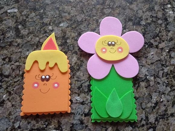 Dedoche Velinha e Florzinha para Acalmar