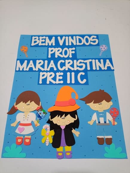 Placa de Porta Tema João e Maria