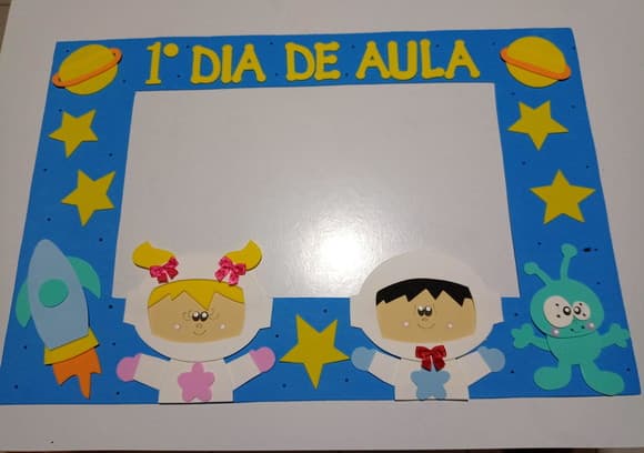 Cartaz para Foto Primeiro Dia de Aula