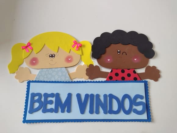 placa de porta crianças