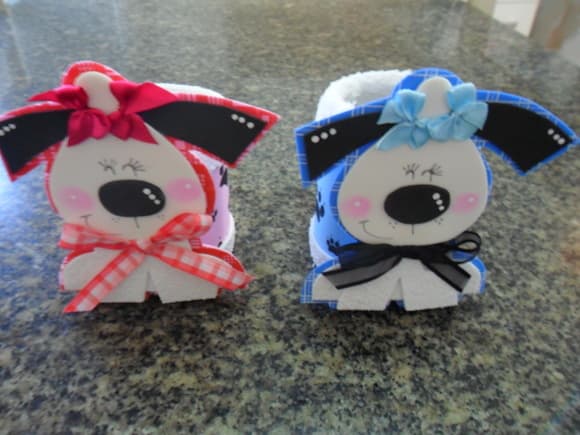 Latinha decorada cachorrinho