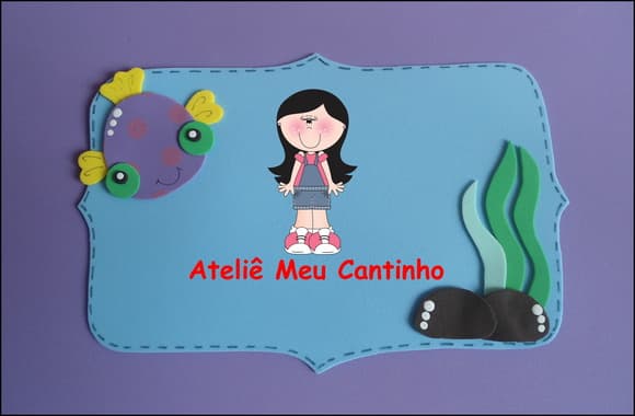 Kit sala de aula 2 fundo do mar