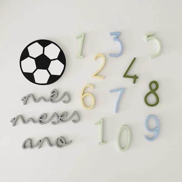 Kit Mesversário - Modelo Futebol - Esporte