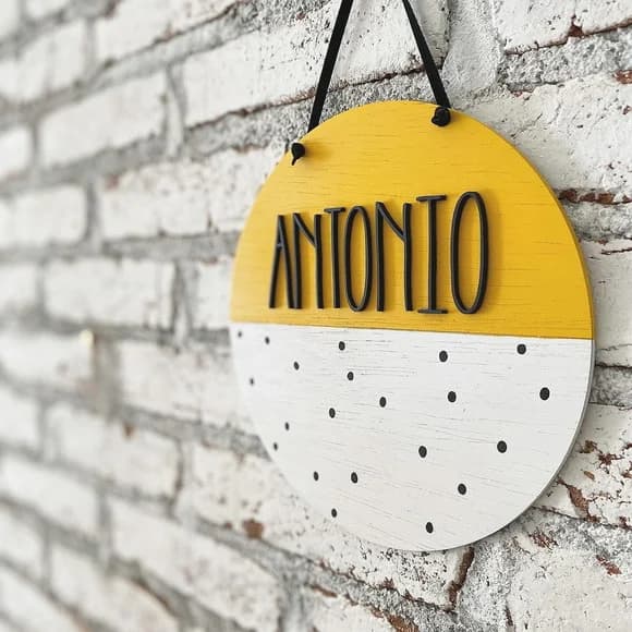 Placa para Maternidade - Enfeite Personalizado para Porta