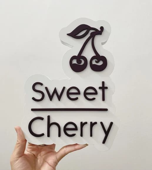 Logo de Loja / Letreiro Personalizado em mdf / Decoração