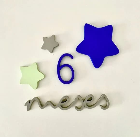 Kit Mesversário - Modelo Estrela / Espaço Sideral