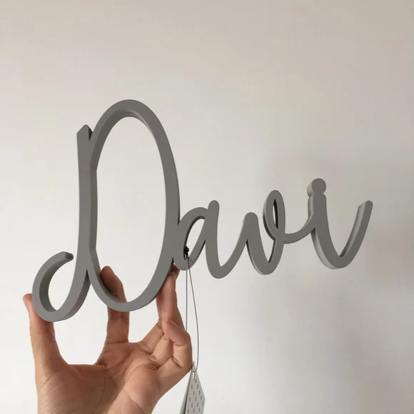 Logo / Letreiro Personalizado Decorativo para Quarto
