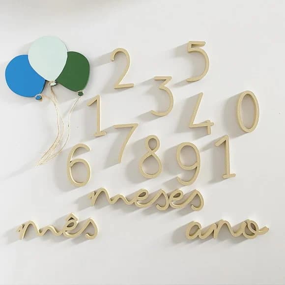 Kit Mesversário, Bexiga, Enfeite Maternidade, Decoração Bebê