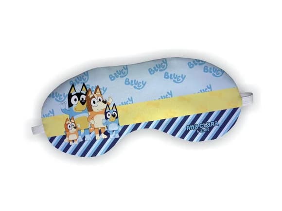 Lembrancinha Máscara de Dormir Aniversário Bluey