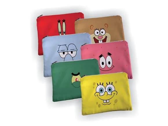 Lembrancinha Necessaire 19x13cm Bob Esponja