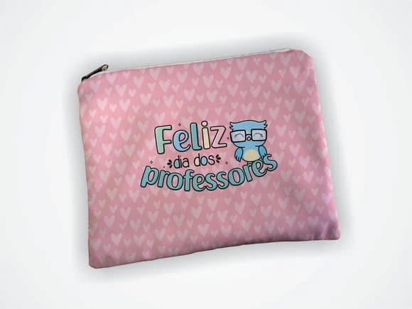 Lembrancinha Necessaire 19x13cm Dia dos Professores