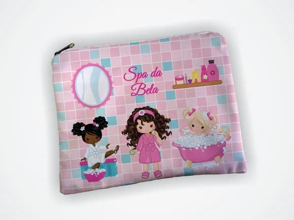 Lembrança Necessaire Personalizada Festa Spa