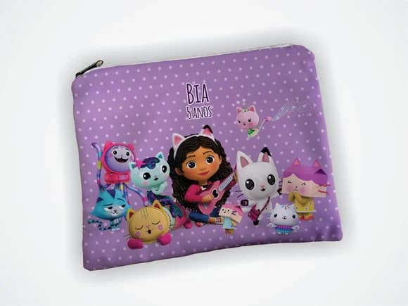 Lembrancinha Necessaire Personalizada a Casa Mágica da Gabby