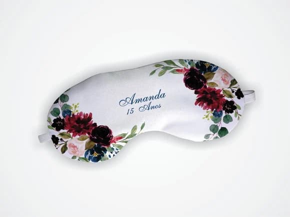 Lembrancinha Mascara de Dormir 15 Anos