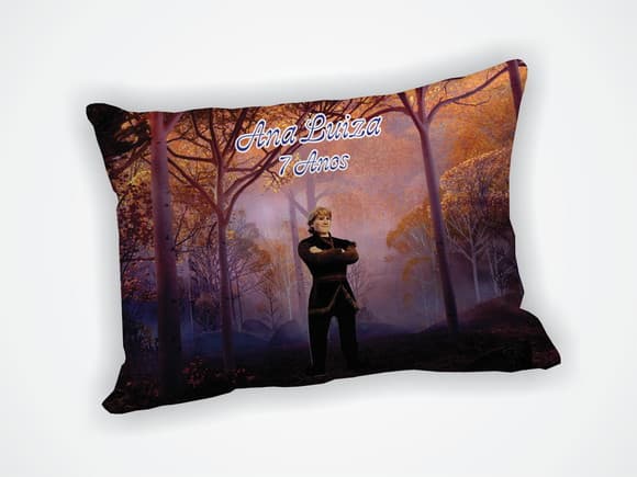 Mini Almofada 18x28cm Personalizada Frozen