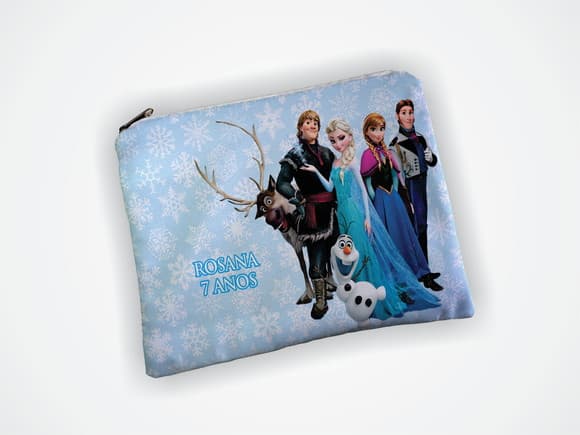 Lembrancinha Necessaire Festa Frozen