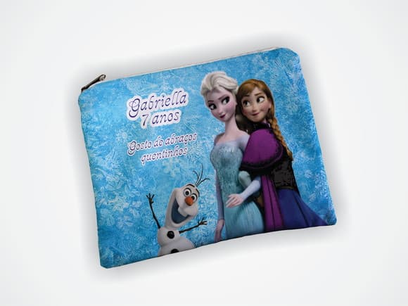 Lembrancinha Necessaire Festa Frozen