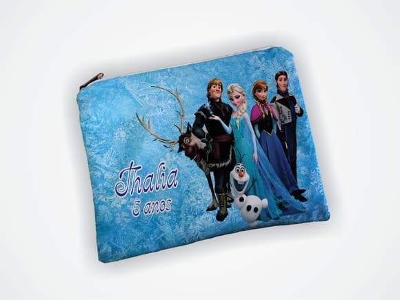 Lembrancinha Necessaire Festa Frozen