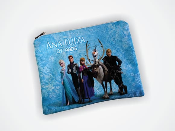Lembrancinha Necessaire Festa Frozen