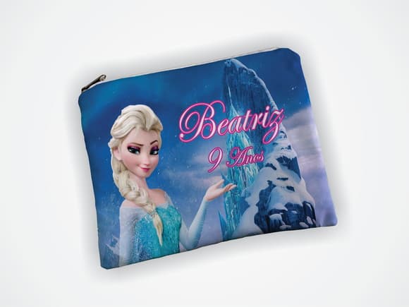 Lembrancinha Necessaire Festa Frozen