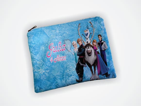 Lembrancinha Necessaire Festa Frozen