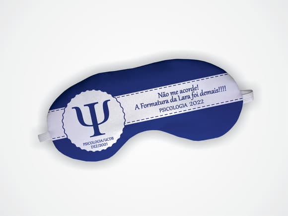 Mascara de Dormir Formatura Psicologia