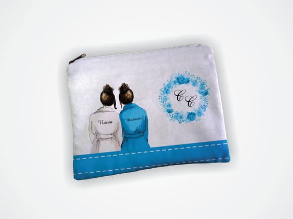 Necessaire 19x13cm Madrinha Azul