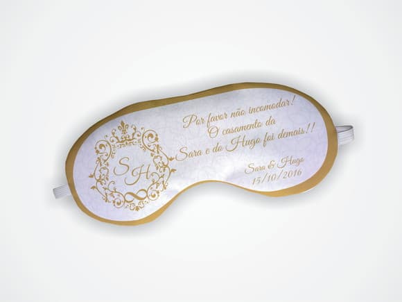 Máscara de Dormir Madrinha Casamento