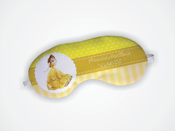 Máscara de Dormir Princesa Bela