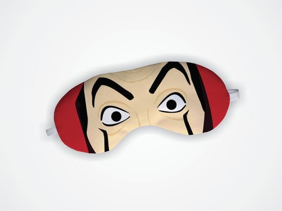 Máscara Dormir La Casa de Papel
