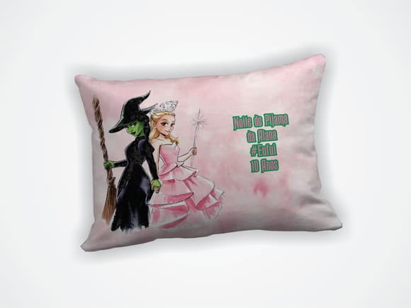Almofada 18x28cm Personalizada Wicked