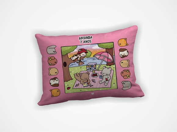Almofada 18x28cm Personalizada Bobbie Goods