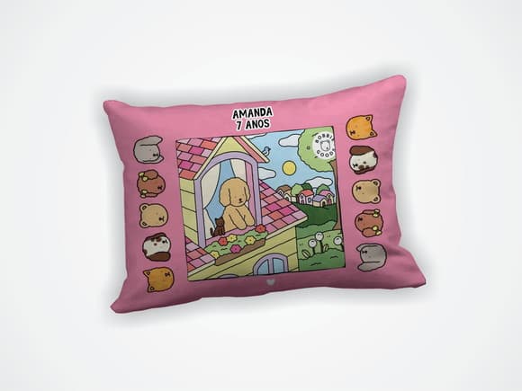 Almofada 18x28cm Personalizada Bobbie Goods