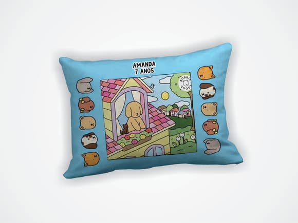 Almofada 18x28cm Personalizada Bobbie Goods