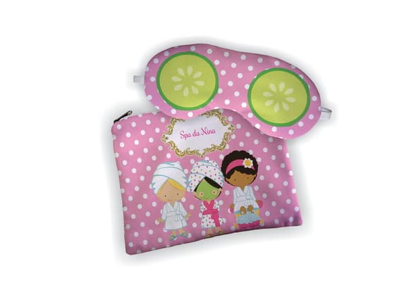 Lembrancinha Kit Necessaire + Mascara Festa Spa